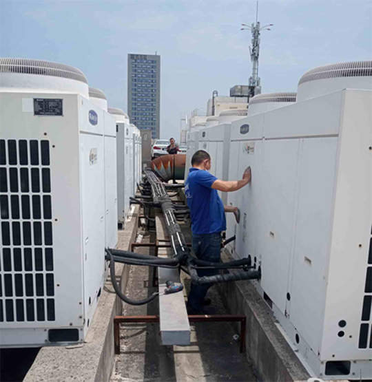 安泽中央空调制热和不制冷系统维修方法